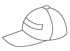 帽子簡筆畫步驟畫法