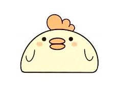 1個半圓就能畫出可愛的簡筆畫 -- 小雞