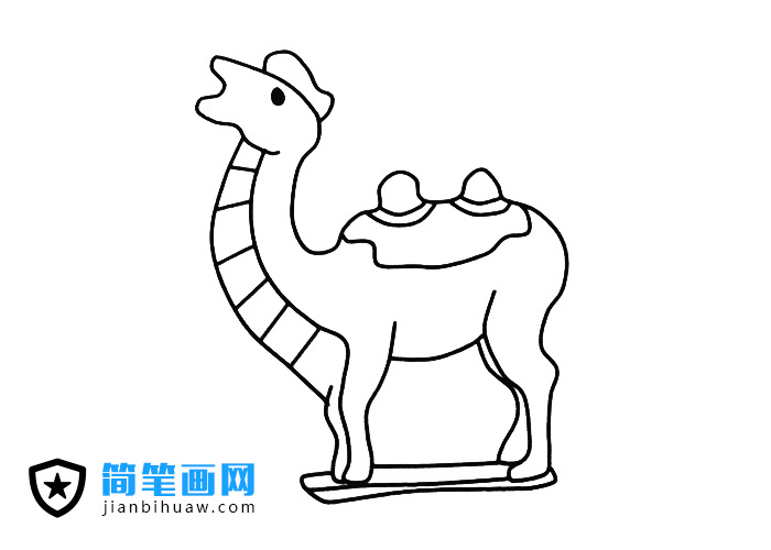 駱駝雕像簡(jiǎn)筆畫圖片