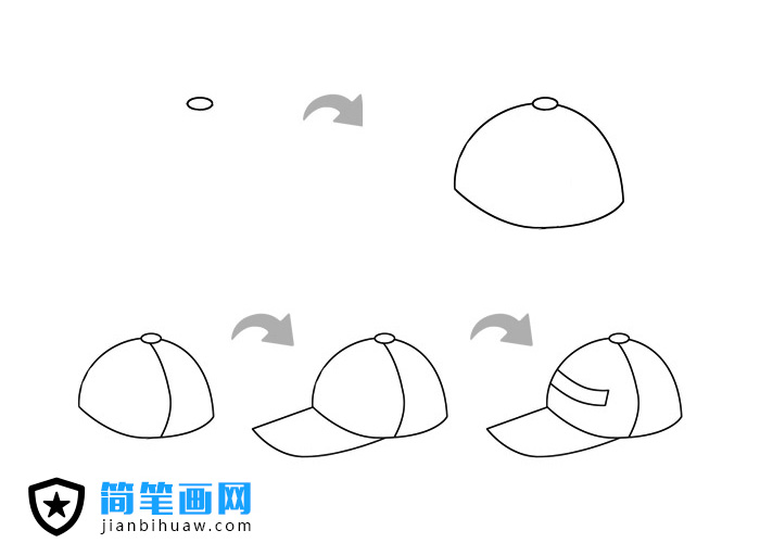 帽子簡(jiǎn)筆畫步驟畫法