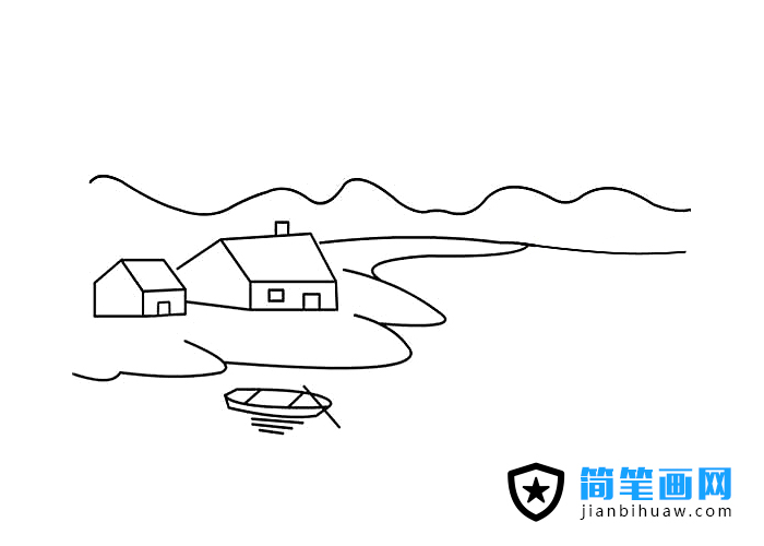 簡(jiǎn)單的風(fēng)景簡(jiǎn)筆畫圖片