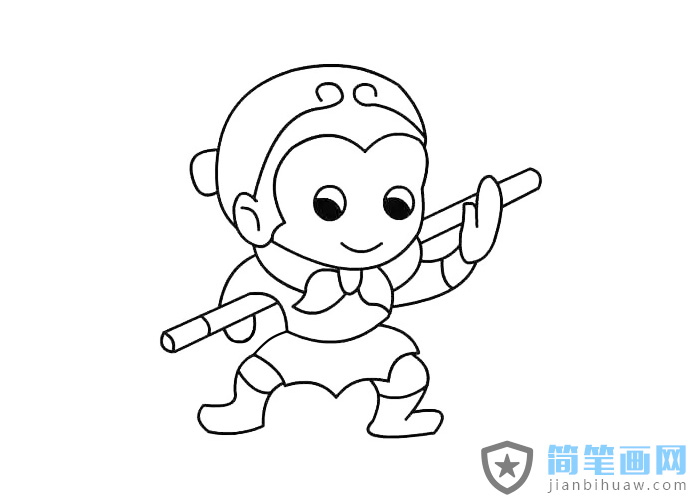 黑神話悟空火爆全球 來(lái)看看悟空簡(jiǎn)筆畫(huà)簡(jiǎn)單又好看